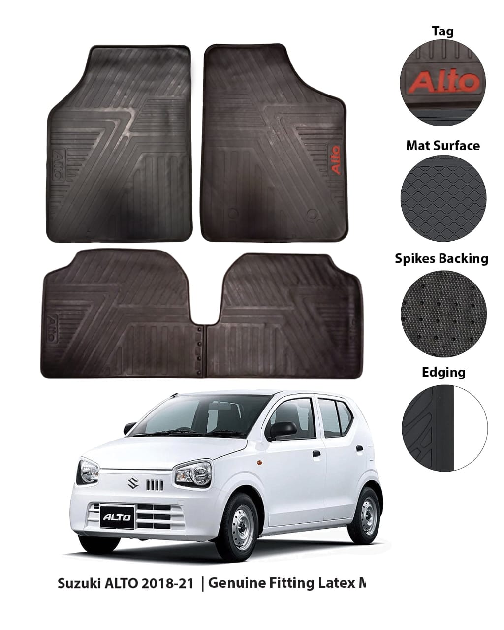 Suzuki alto premium Rubber mat