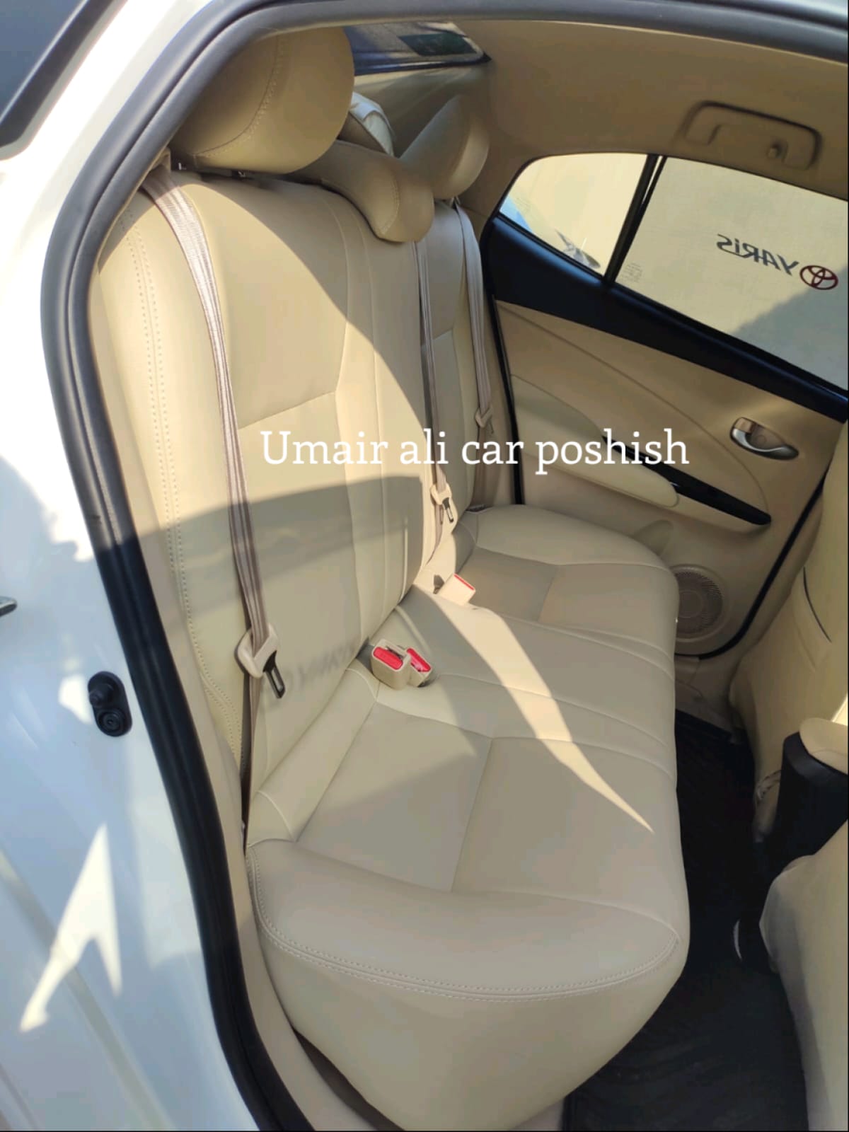Toyota Yaris Synthetic Leather Right Seat Covers (poshish)