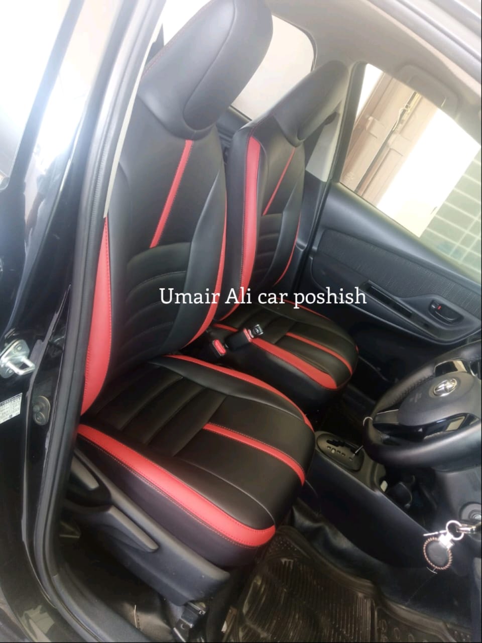 Toyota Vitz 2014 Premium Quality Seat Covers (pre order)