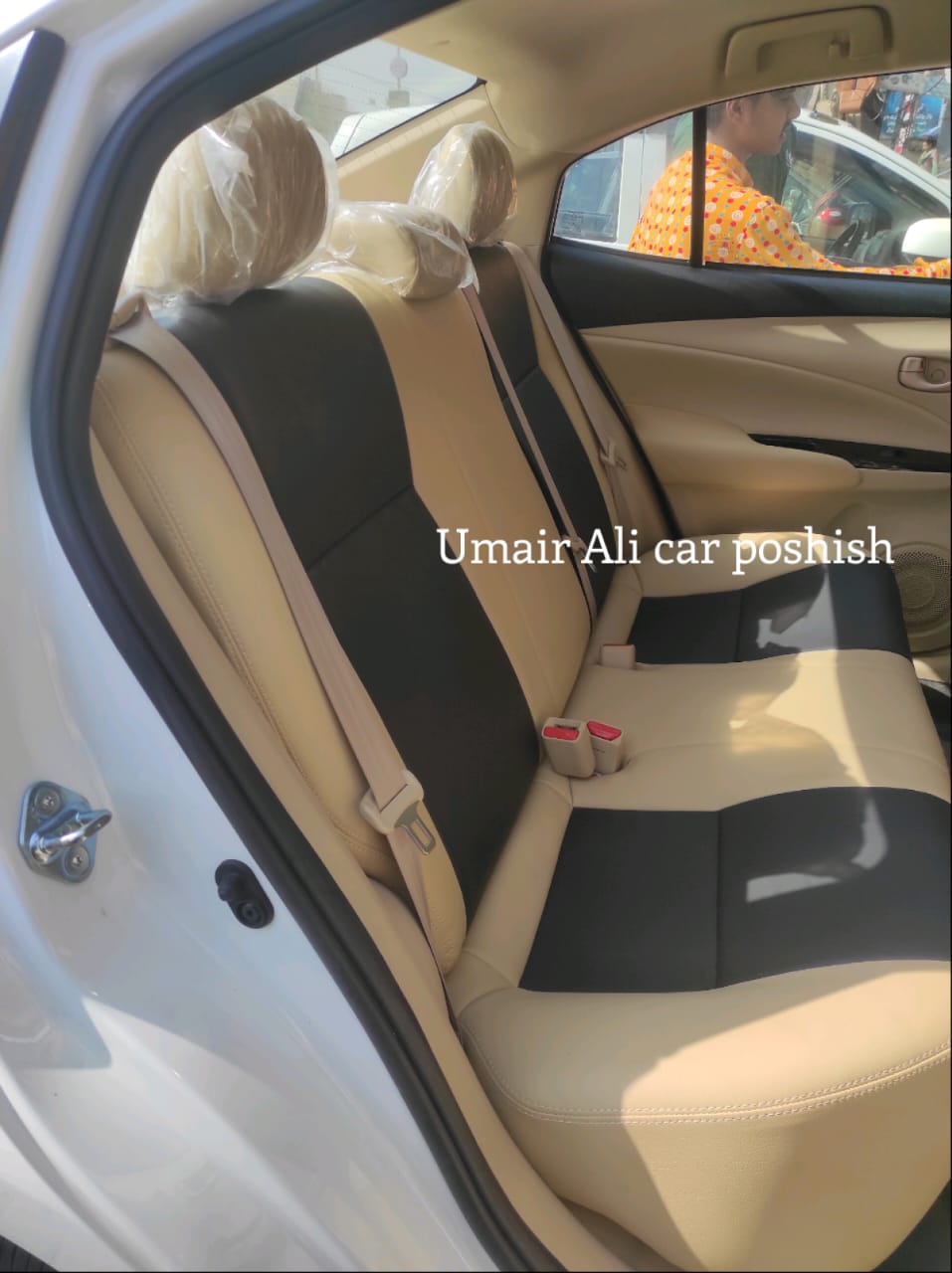 Toyota Yaris Synthetic Leather Right Seat Covers (poshish)