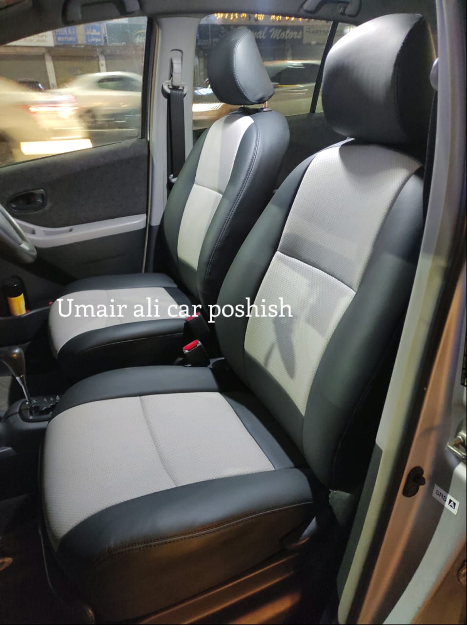 Toyota vitz 2008 Synthetic Leather Right Seat Cover (poshish)