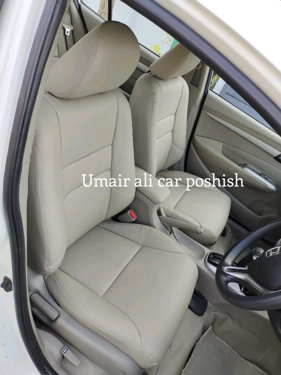 Honda city  2009-2022 synthetic leather right  seat covers (poshish)