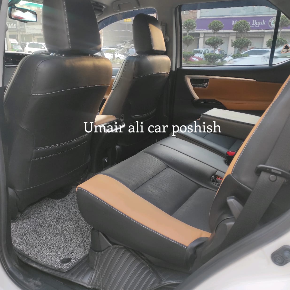 Toyota Fortuner Black Extra Comfort Foaming Seat Covers (pre order)