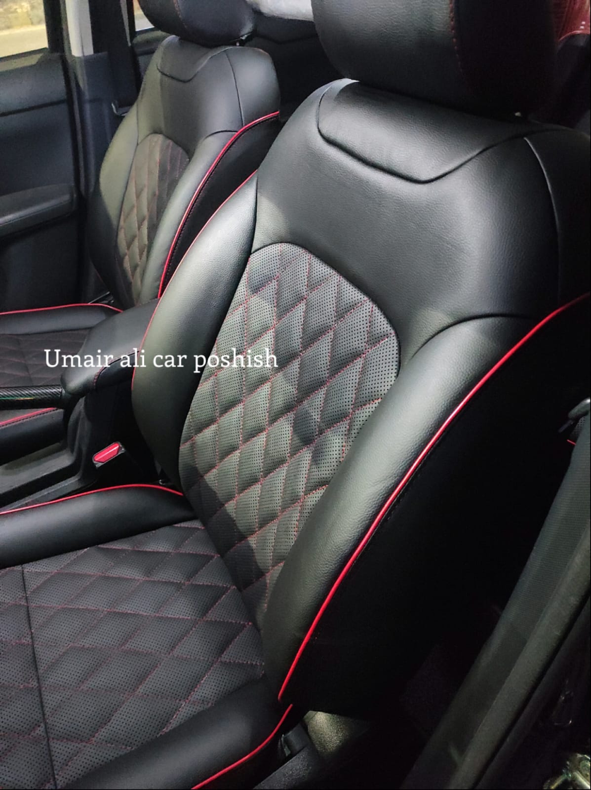 Toyota Raiz Custon Design High quality seat Covers (poshish)