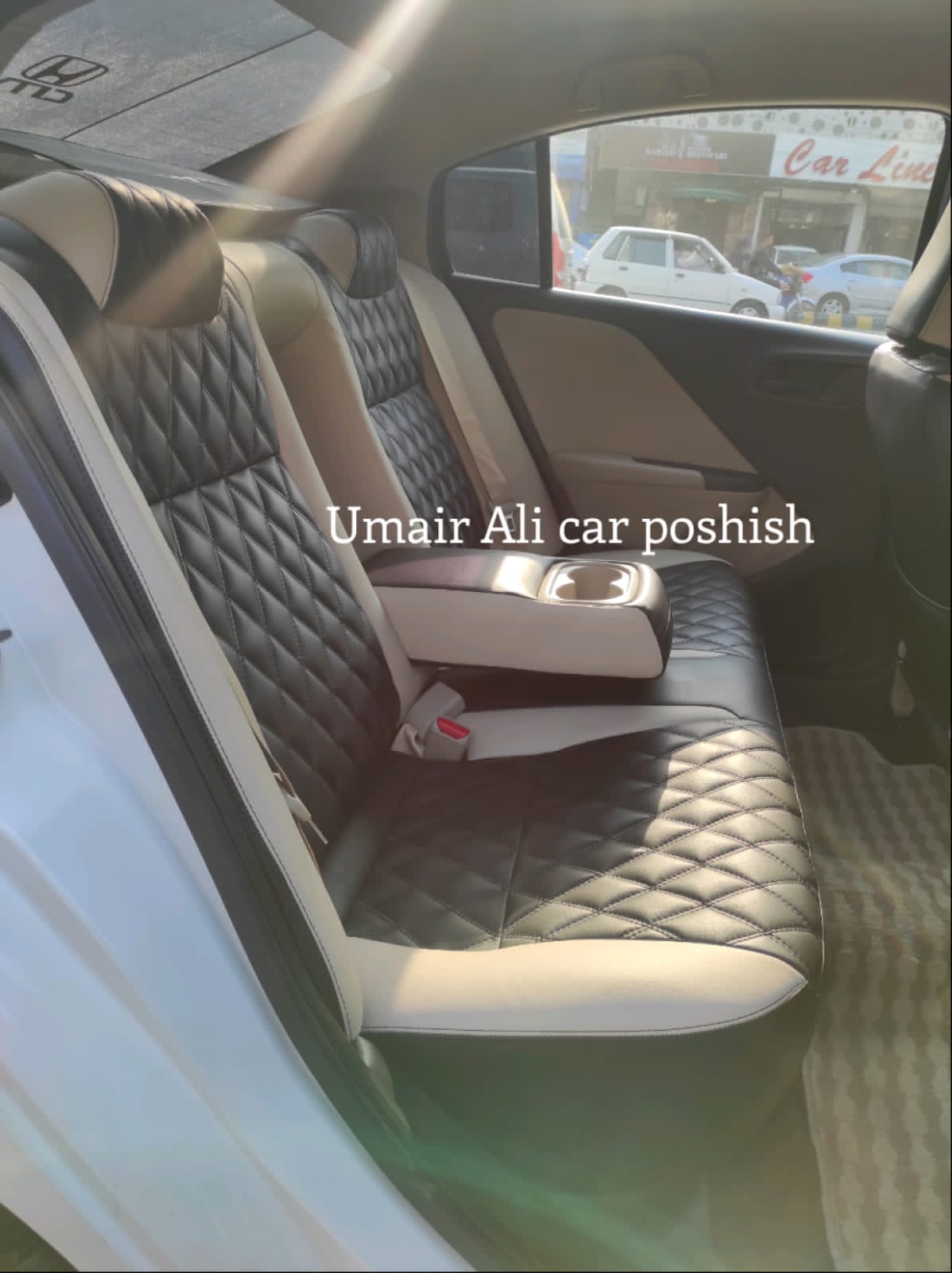 Honda city 2024 Custom Design 7D Stitching premium Quality Seat cover (Pre Order )