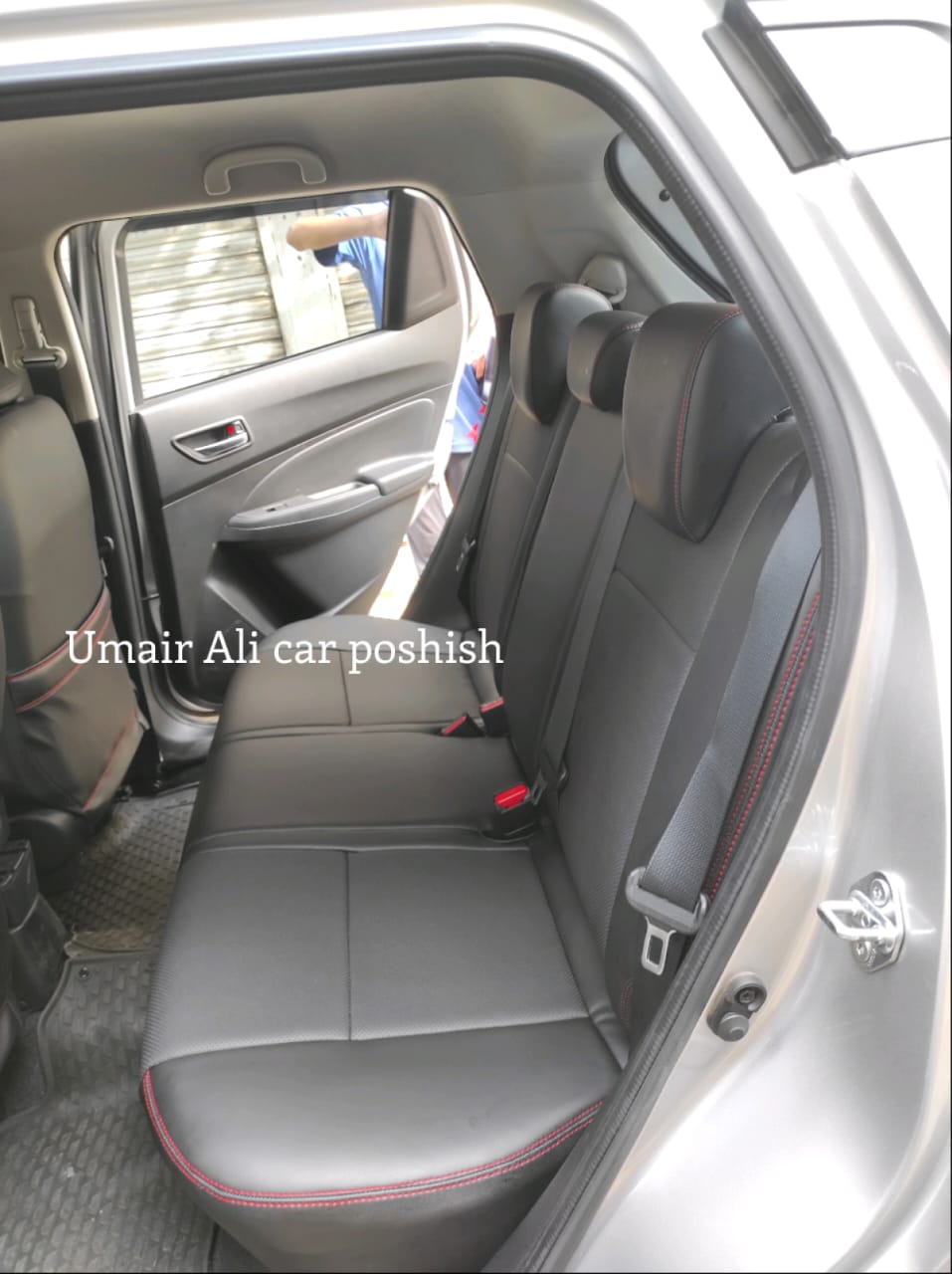 Suzuki Swift 2024 Synthetic Leather Right Breathable premium quality seat covers (poshish