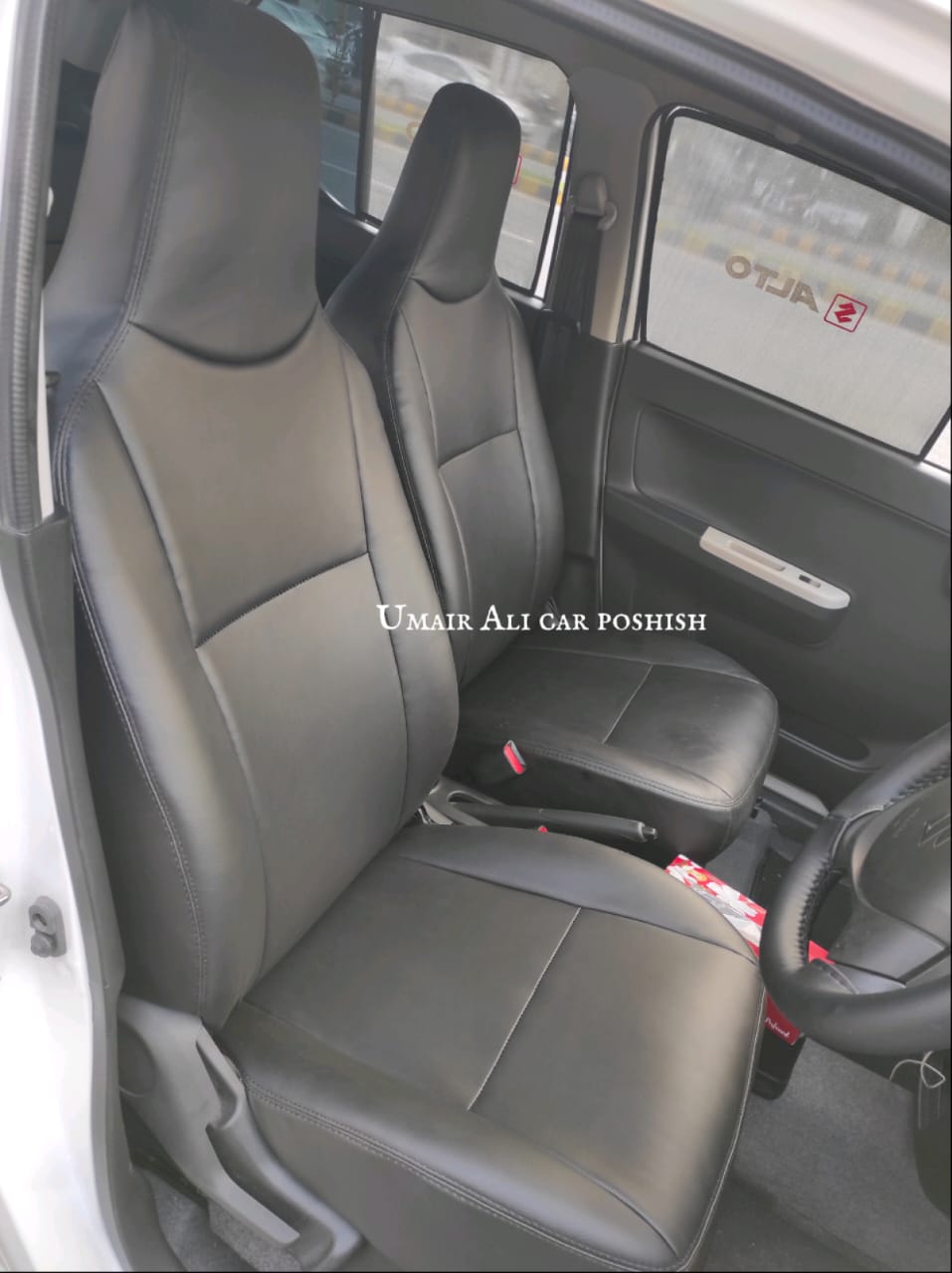 Suzuki Alto 2018-2024 synthetic Leather Right Seat Covers (poshish)