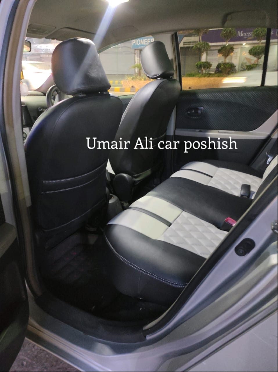 Toyota vitz 2008 Premium Quality Synthetic Leather Nylex Seat covers (poshish)