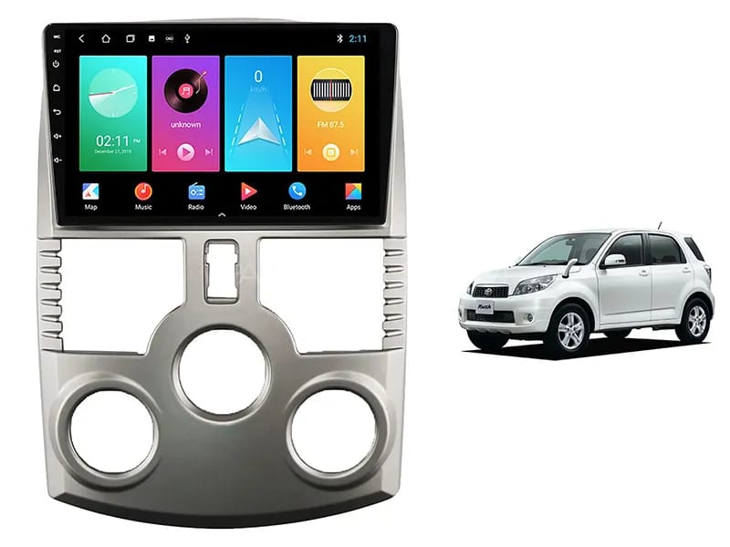Toyota Rush Android Panel HD Player Display Multimedia System