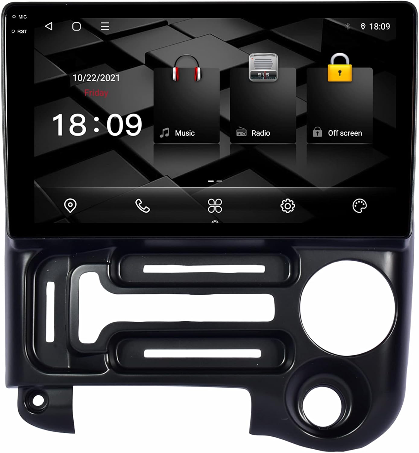 Hyundai Santro Android Panel HD Player Display Multimedia System
