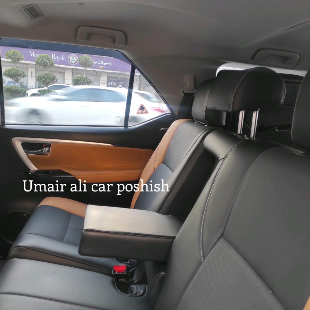 Toyota Fortuner Black Extra Comfort Foaming Seat Covers (pre order)