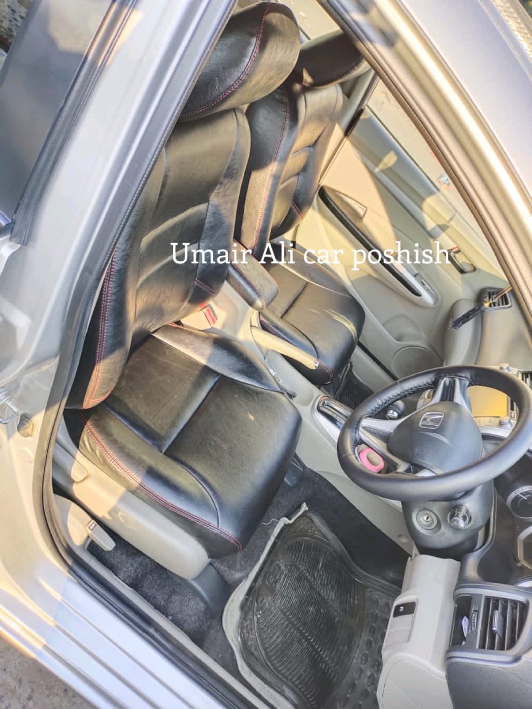 Honda city  2009-2022 synthetic leather right  seat covers (poshish)