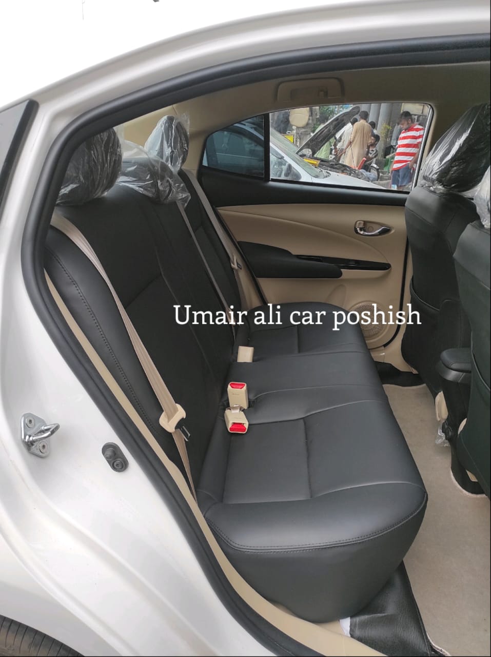 Toyota Yaris Synthetic Leather Right Seat Covers (poshish)