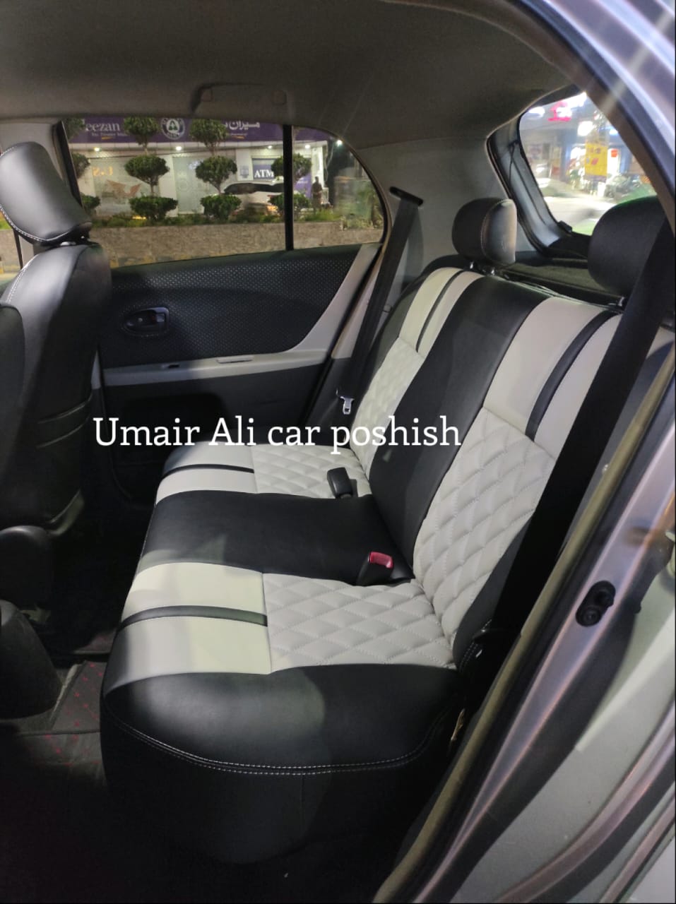 Toyota vitz 2008 Premium Quality Synthetic Leather Nylex Seat covers (poshish)