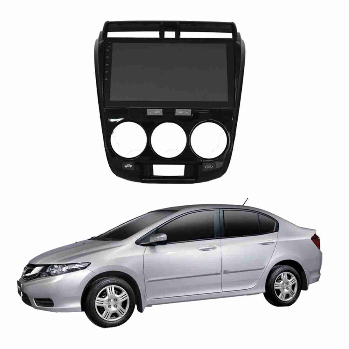 Honda City 2009 to 2019 Android Player IPS Display Multimedia System