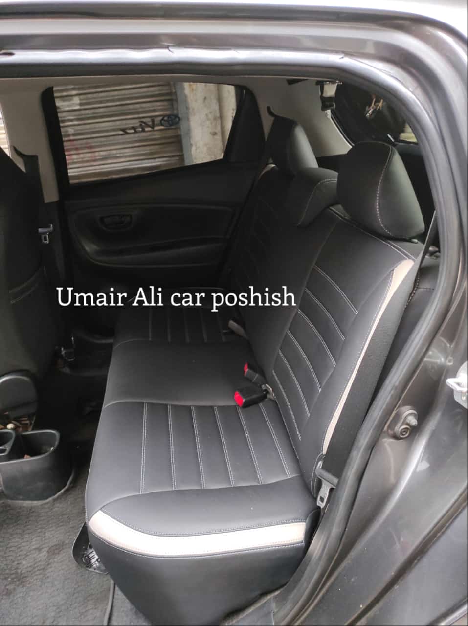 Toyota Vitz 2014-2018 Premium Quality Design Seat Covers (Poshish) Pre Order