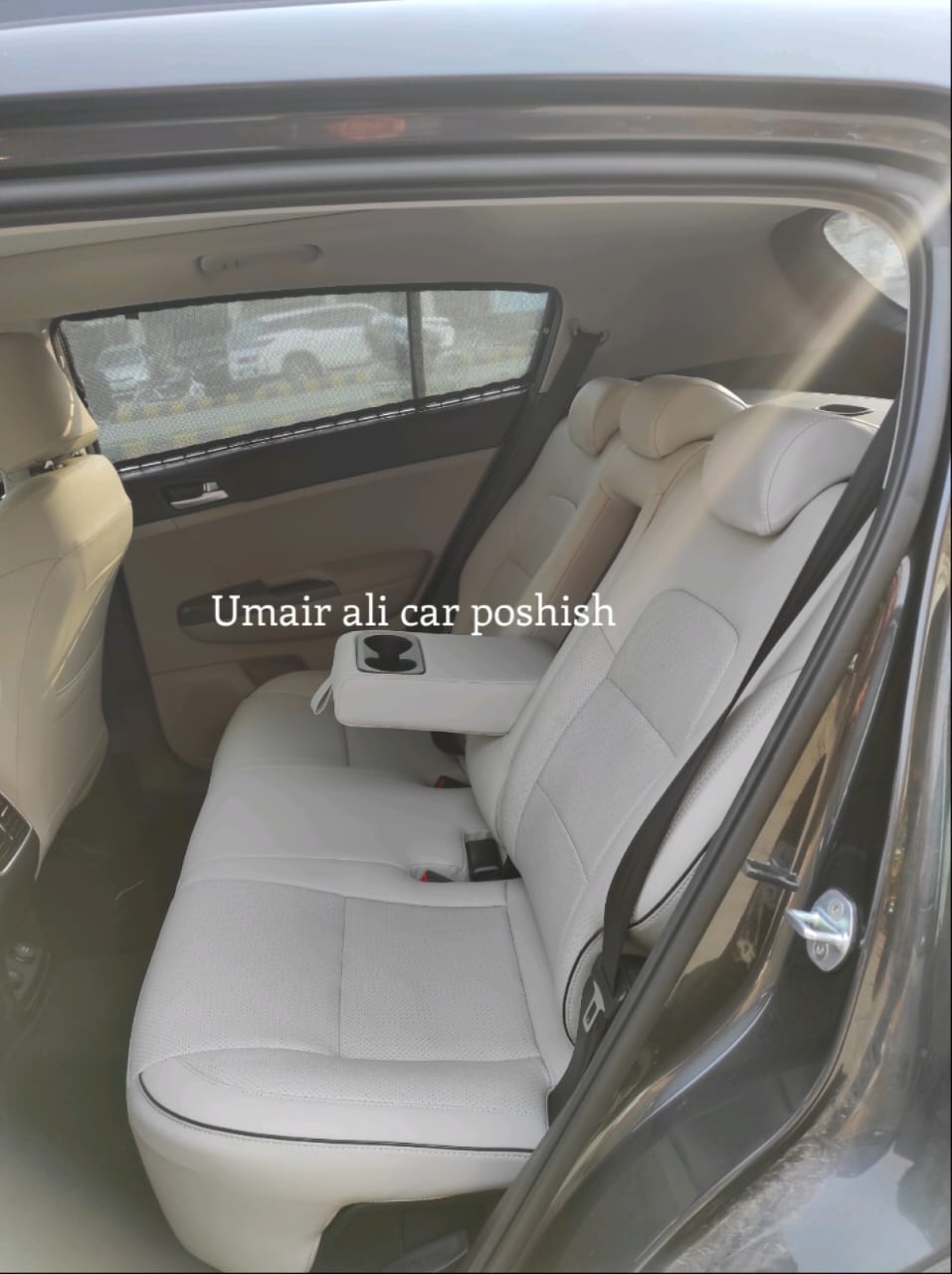 Kia sportage japanese synthetic leather right prime quality seat covers (poshish)