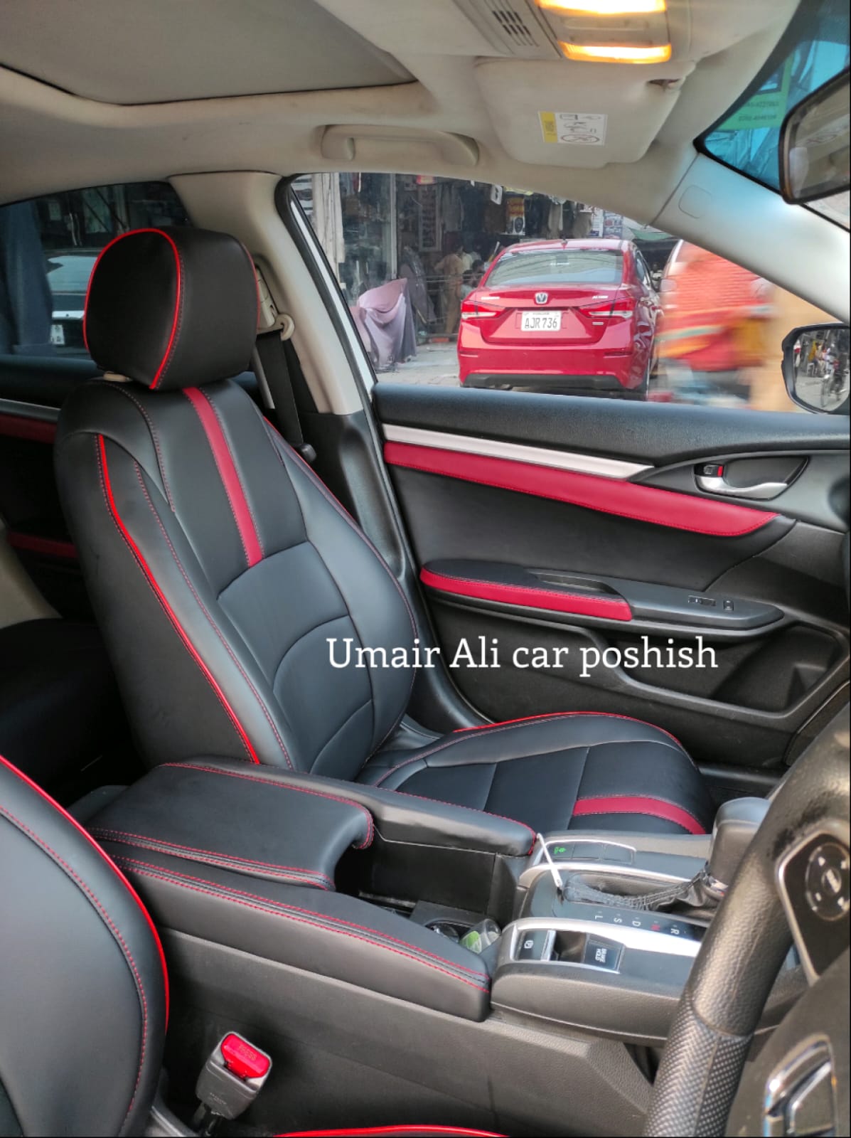 Honda civic x 2017-2021 Rs design japanese Seat cover (poshish)