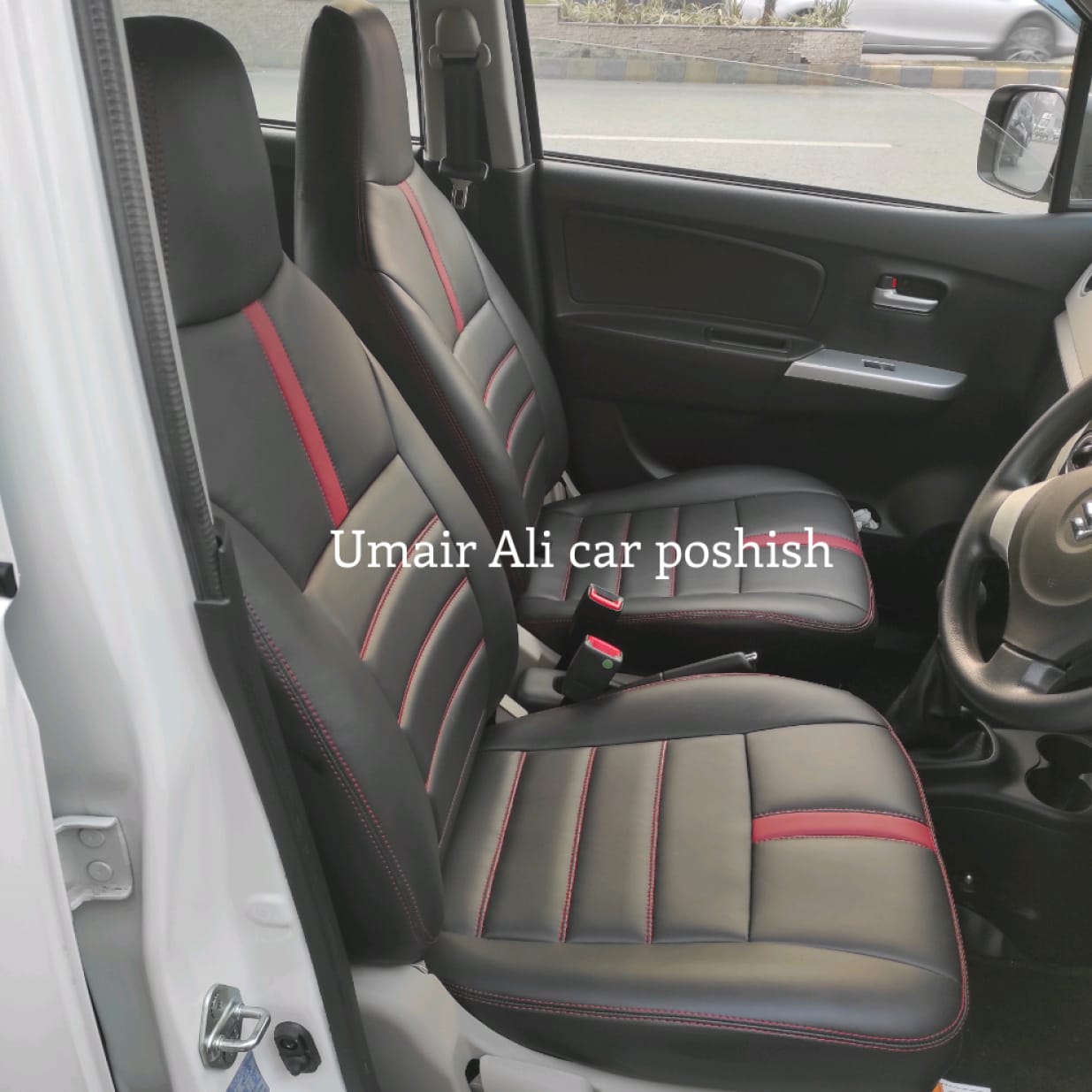 Suzuki Wagon R Synthetic Leather Right Premium Quality Seat Covers