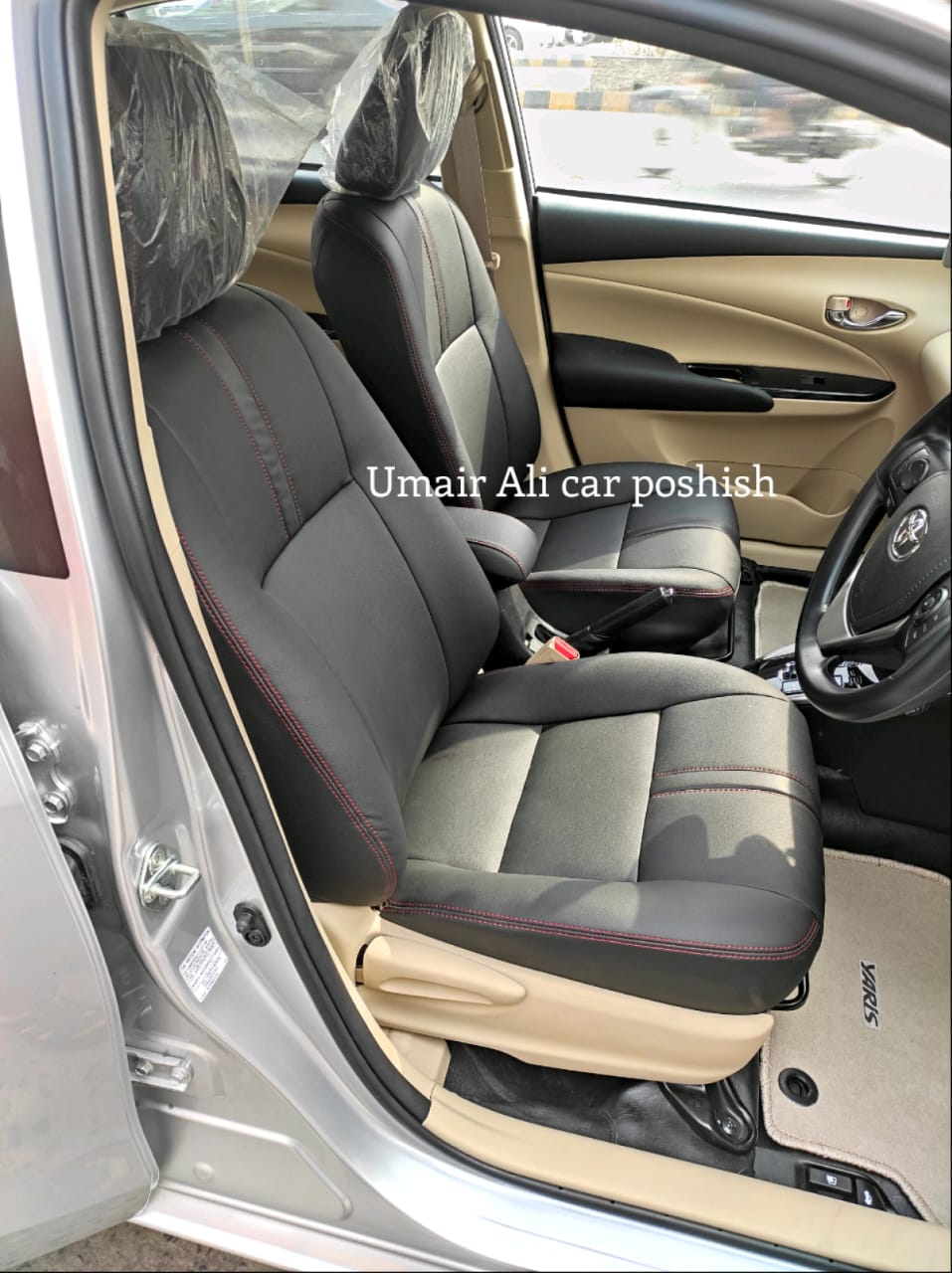 Toyota Corolla Synthetic Leather Right China Seat Covers (poshish)
