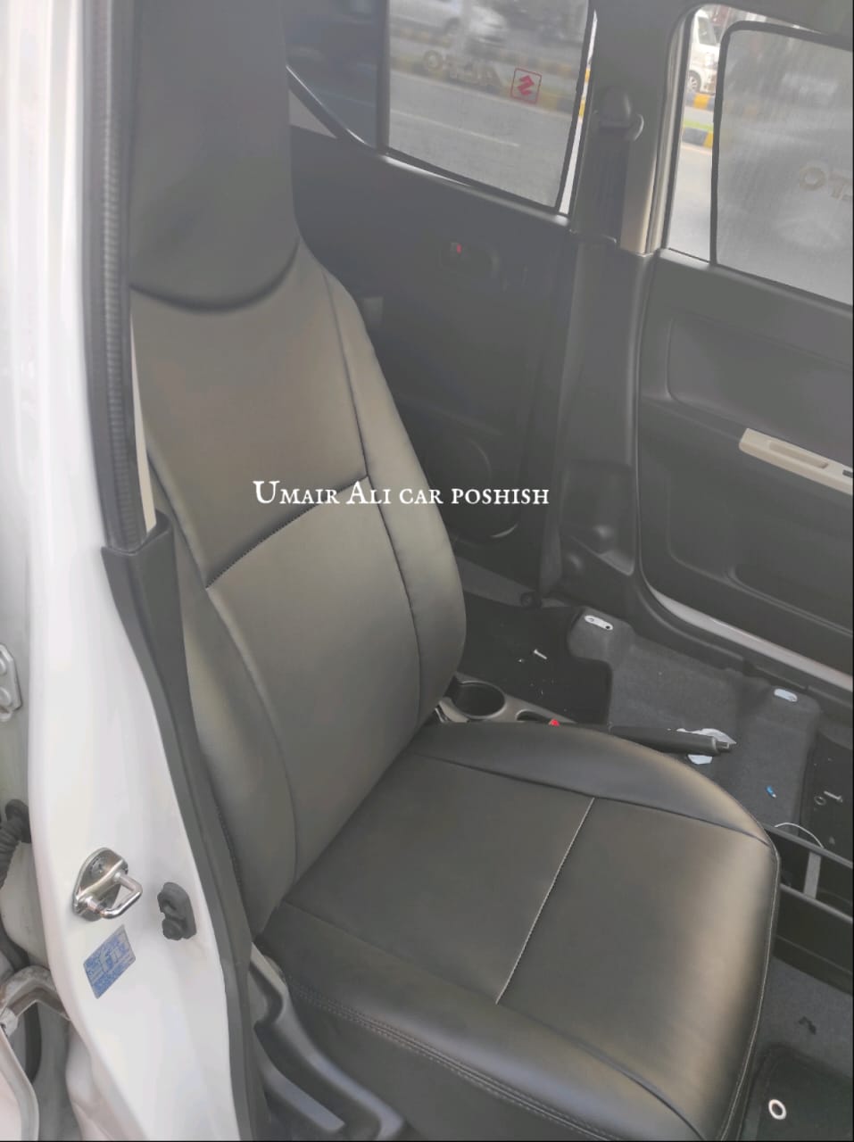 Suzuki Alto 2018-2024 synthetic Leather Right Seat Covers (poshish)