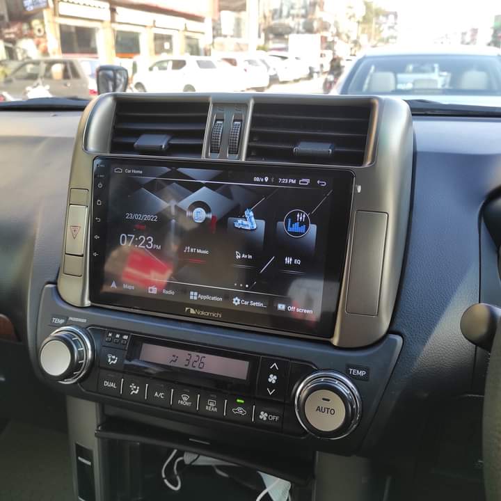 Toyota Prado LCD multimedia IPS Display System Android - Model 2013-2016