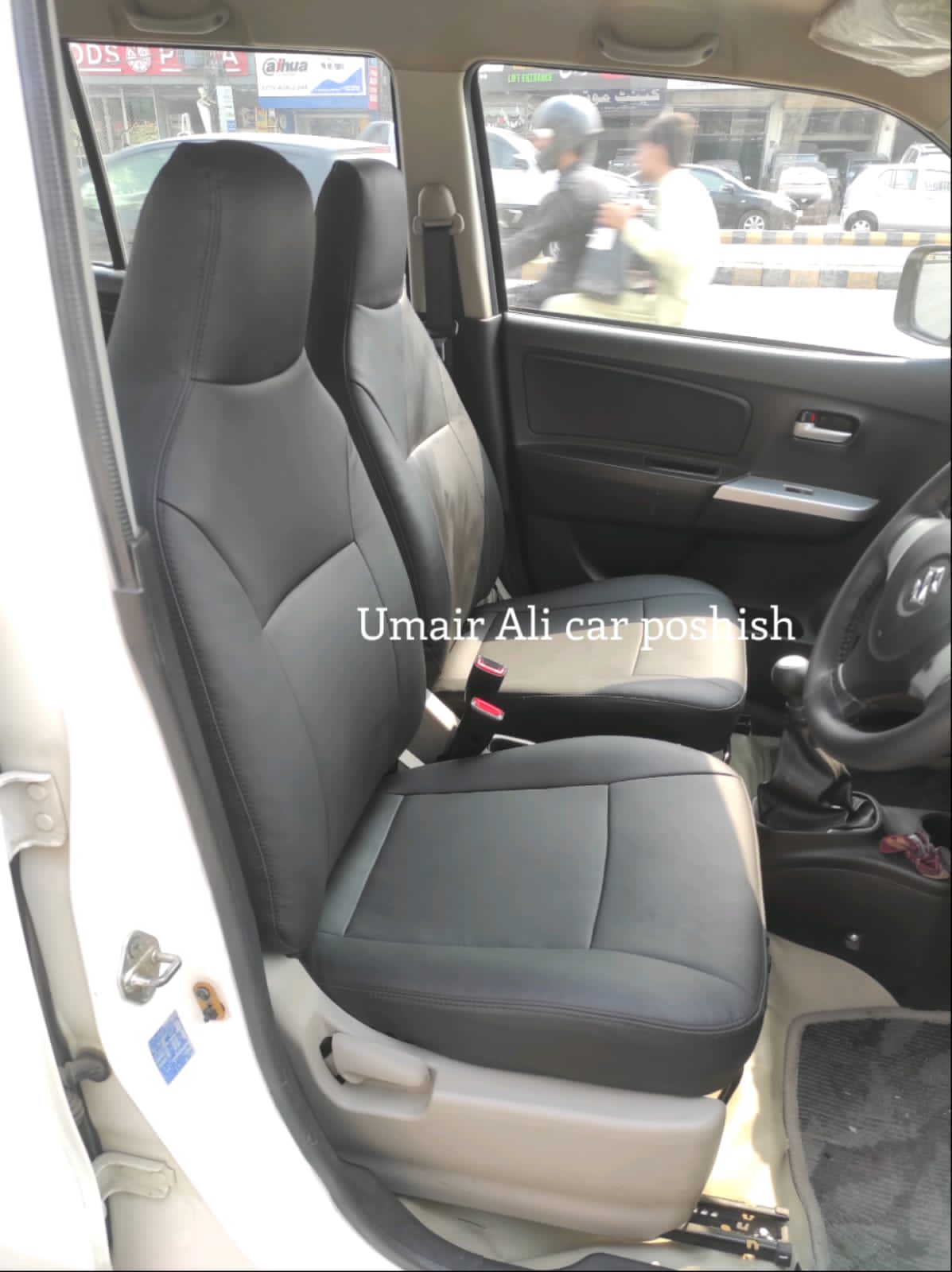 Suzuki wagon R synthetic Leather Right Seat Covers (poshish)