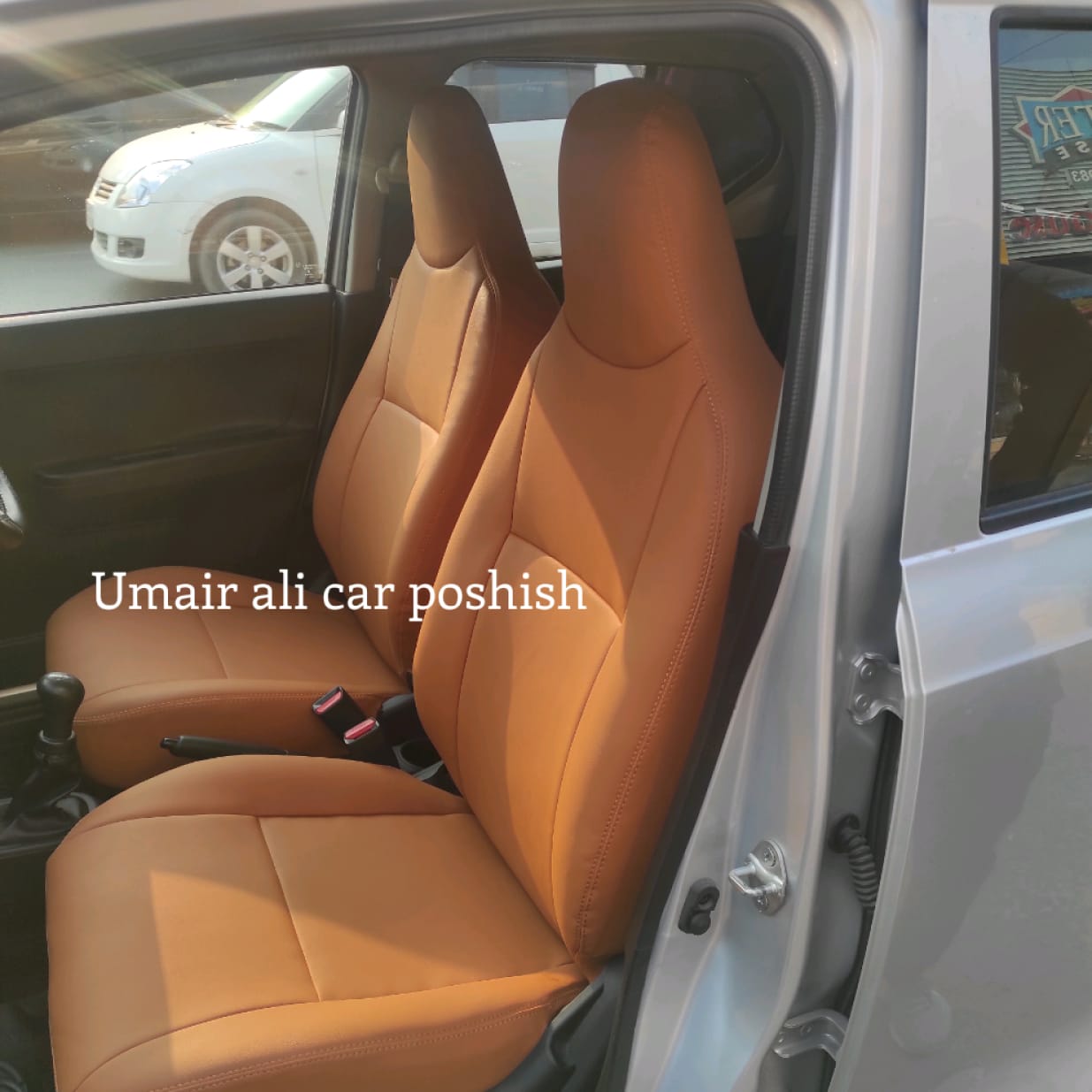 Suzuki Alto Tan colour seat poshish