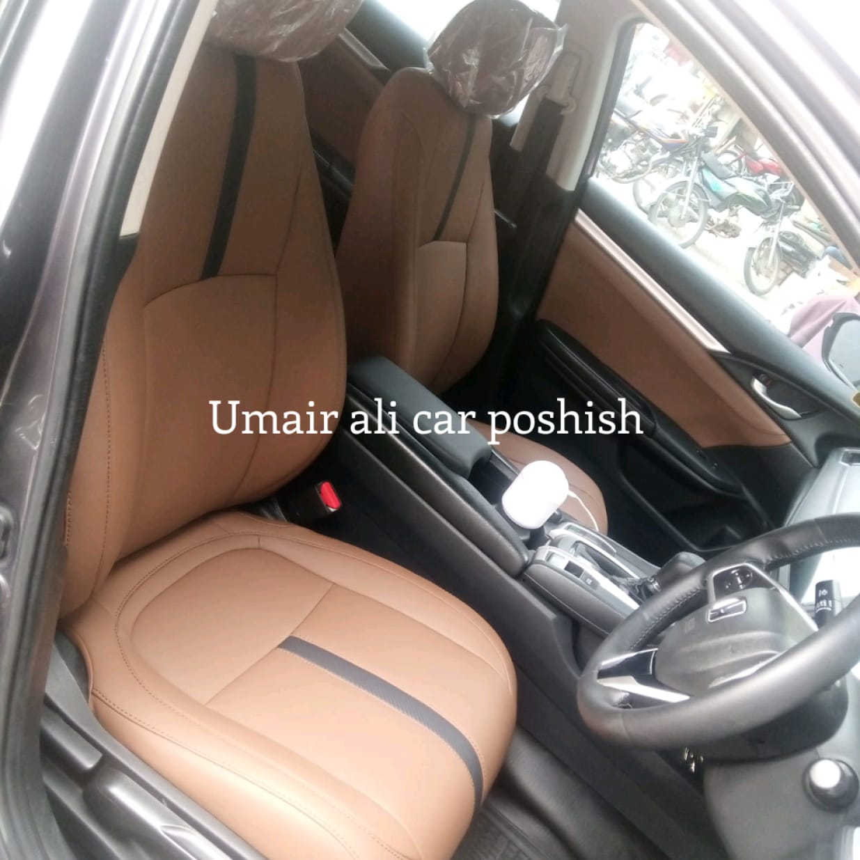 Honda civic x 2016-2021 Japanese Synthetic Leather Right Seat Covers