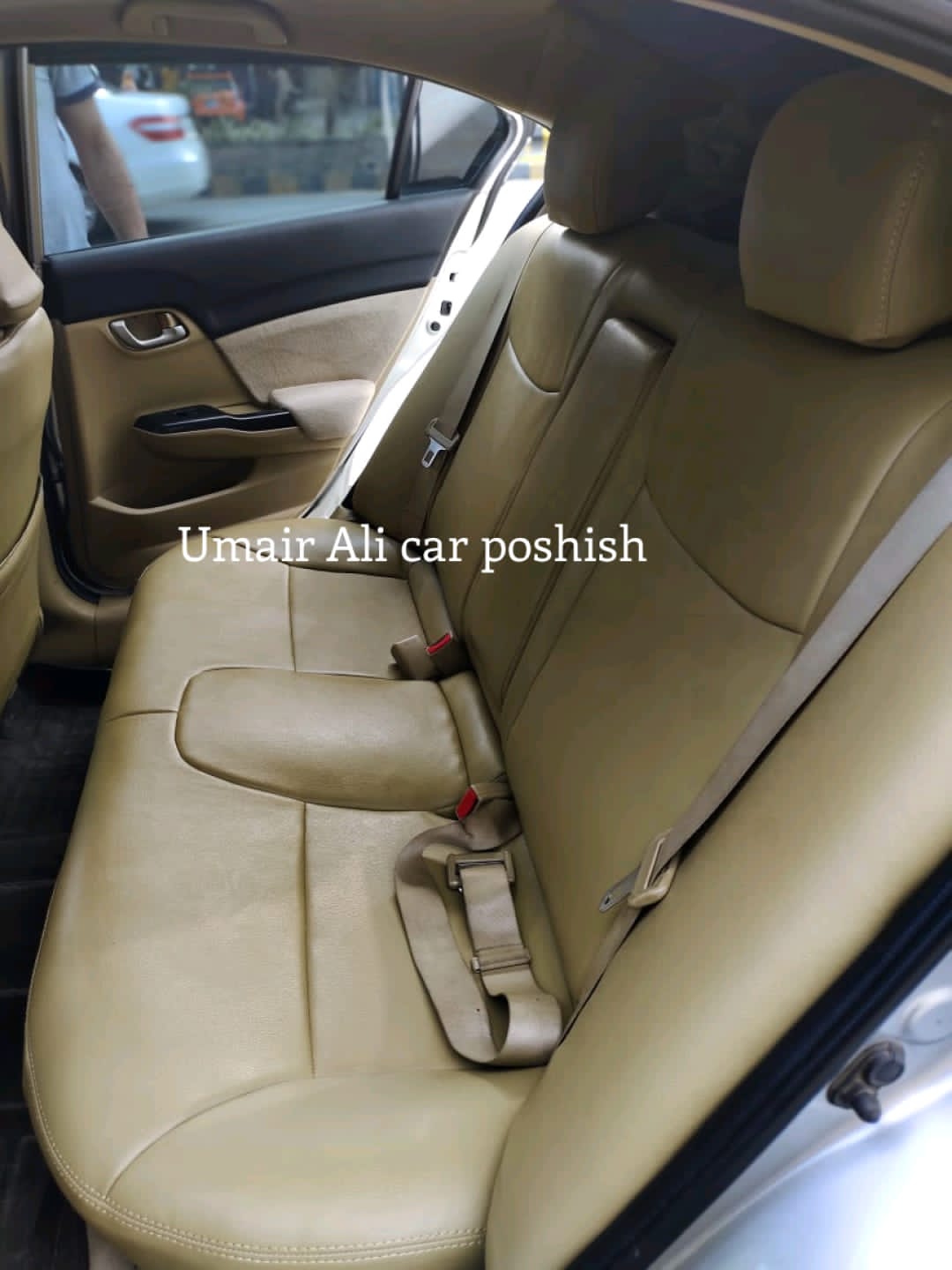 Honda civic 2011-2015 Synthetic Leather right Seat Covers (poshish)